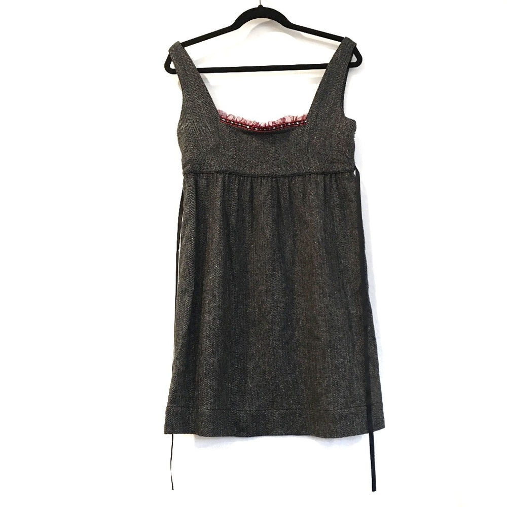 [FREEPEOPLE] Warm Folk Tank Top Lace Mini Dress 10